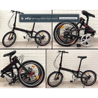 Xiaomi battle e300 clearance folding bicycle