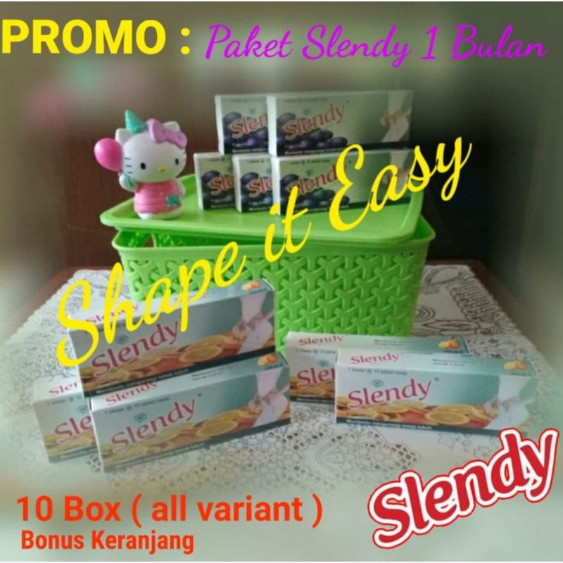 Jual Slendy - Membantu Mengurangi Lemak Tubuh | Shopee Indonesia
