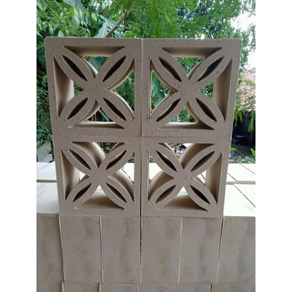 Jual roster moderen/roster minimalis/roster beton/roster motif silang ...