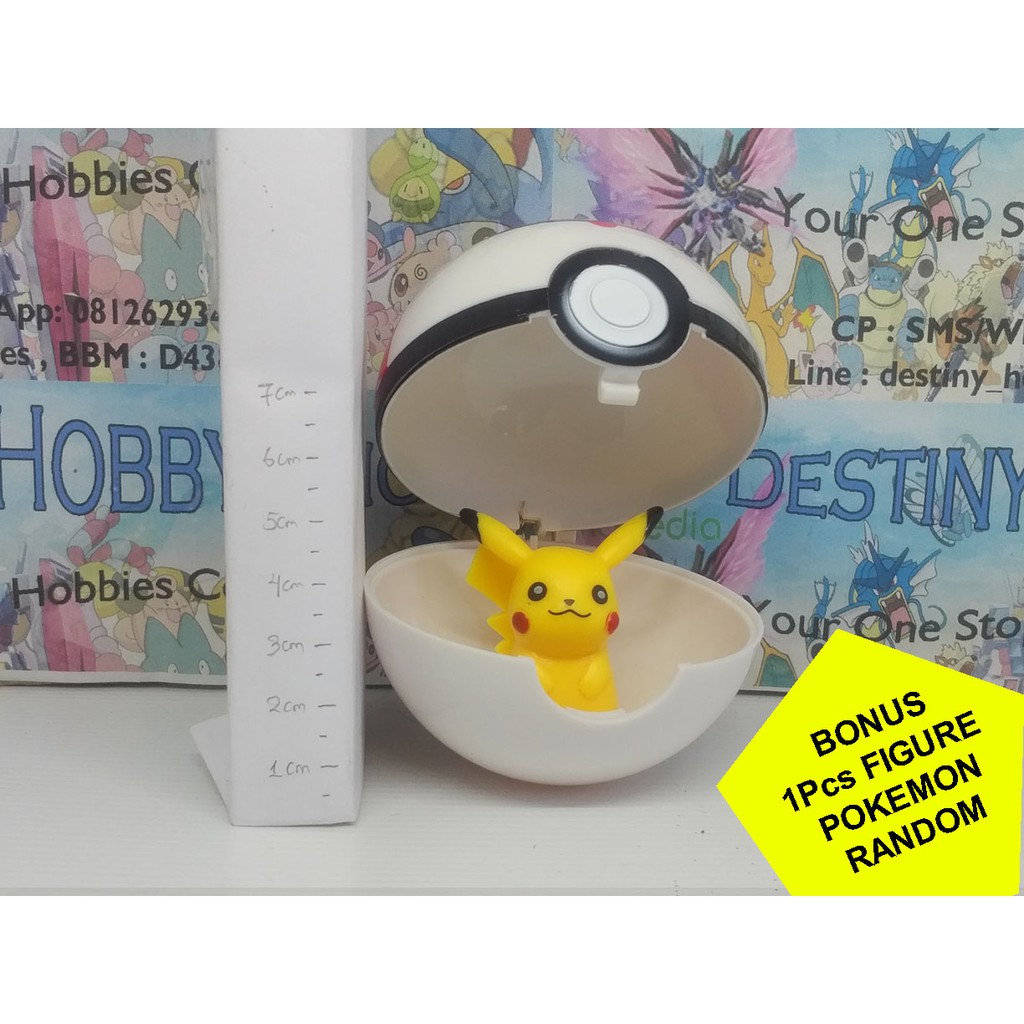 Jual Timerball Large Cosplay Timer Ball Pokemon Figure Mainan Anak ...
