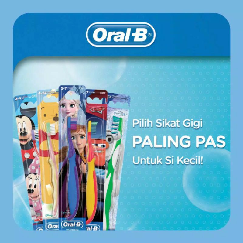 Jual Sikat Gigi Anak Oral B Stages 3 | Shopee Indonesia