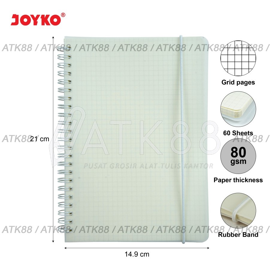 Jual Notebook Ring A5 Joyko NB700Grid Shopee Indonesia