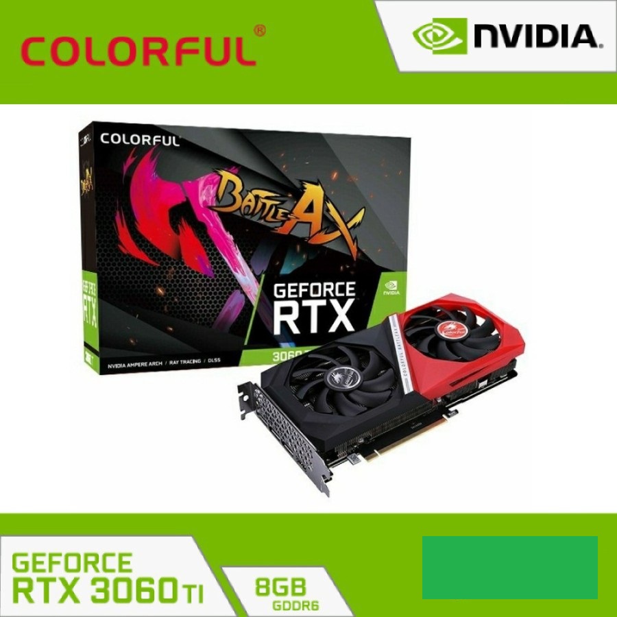 Jual Colorful GeForce RTX 3060 TI/3060TI NB DUO LHR-V 8GB GDDR6 256BIT ...