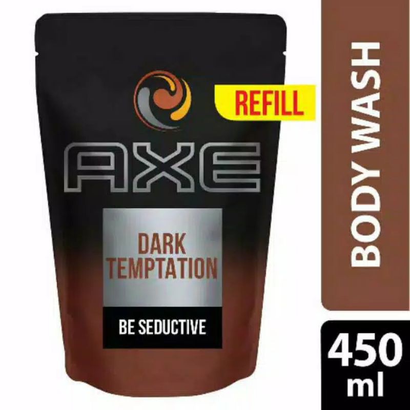 Jual AXE Body Wash Dark Temptation Pouch 450ml Shopee Indonesia