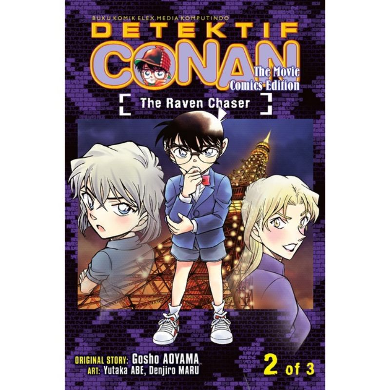 Jual Komik Detektif Conan The Movie : The Raven Chaser 1 2 3 Gosho ...