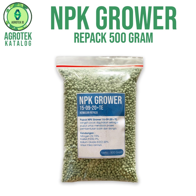 Jual Pupuk Bunga Dan Buah Npk Grower Gram Shopee Indonesia