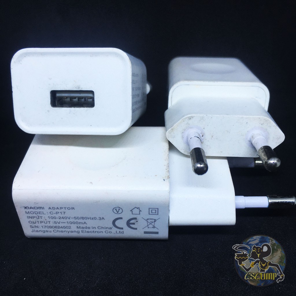 Jual Adaptor Charger Xiaomi 1A C-P17 Original Bawaan HP | Shopee Indonesia