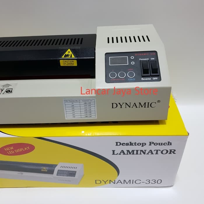 Jual Mesin Laminating Dynamic 330 - Suhu Digital LED | Shopee Indonesia
