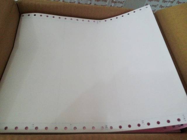 Jual Kertas komputer continuous form 2ply rangkap 2 bagi 3 PDAM PLN 9 ...