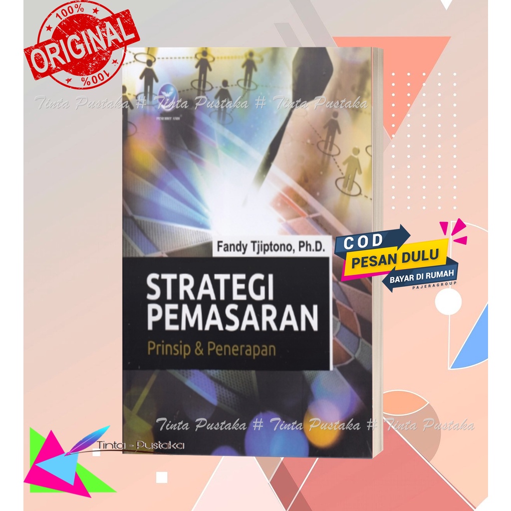 Jual Strategi Pemasaran Prinsip Penerapan Fandy Tjiptono Original