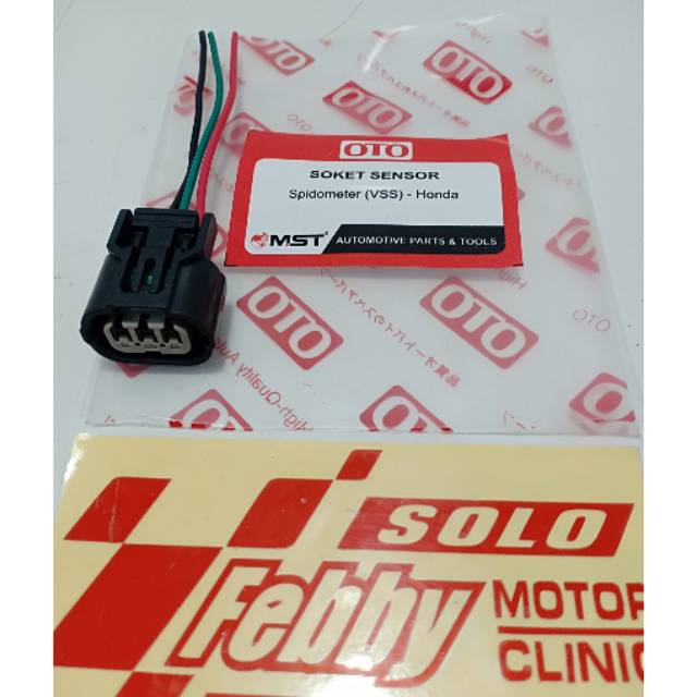 Jual SOKET SENSOR KECEPATAN-SPEED SENSOR HONDA BEAT ESP ISS-SCOPY ESP ...