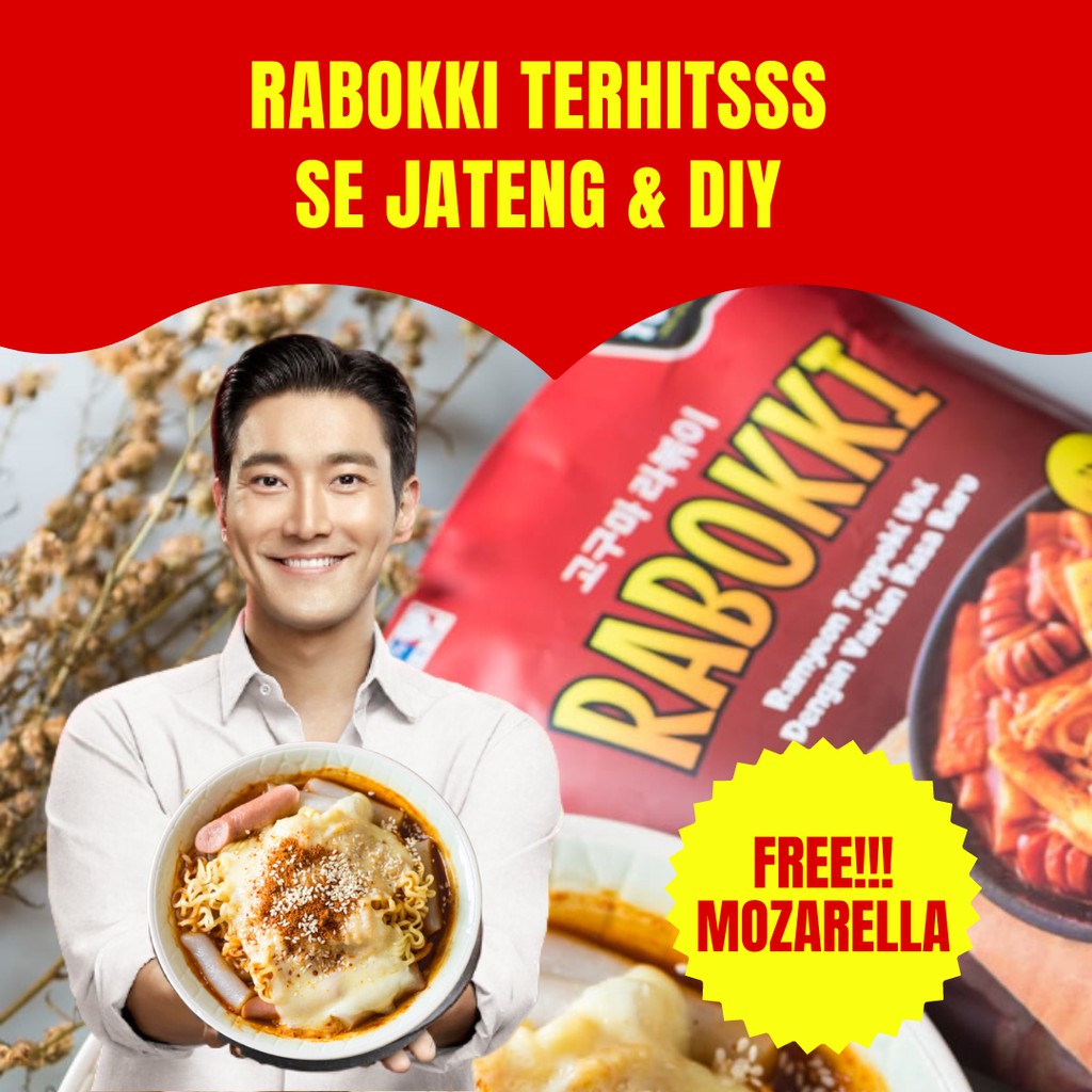 Jual Rabokki Instant Makanan Korea Halal Instan Rappoki Gochujang BY ...