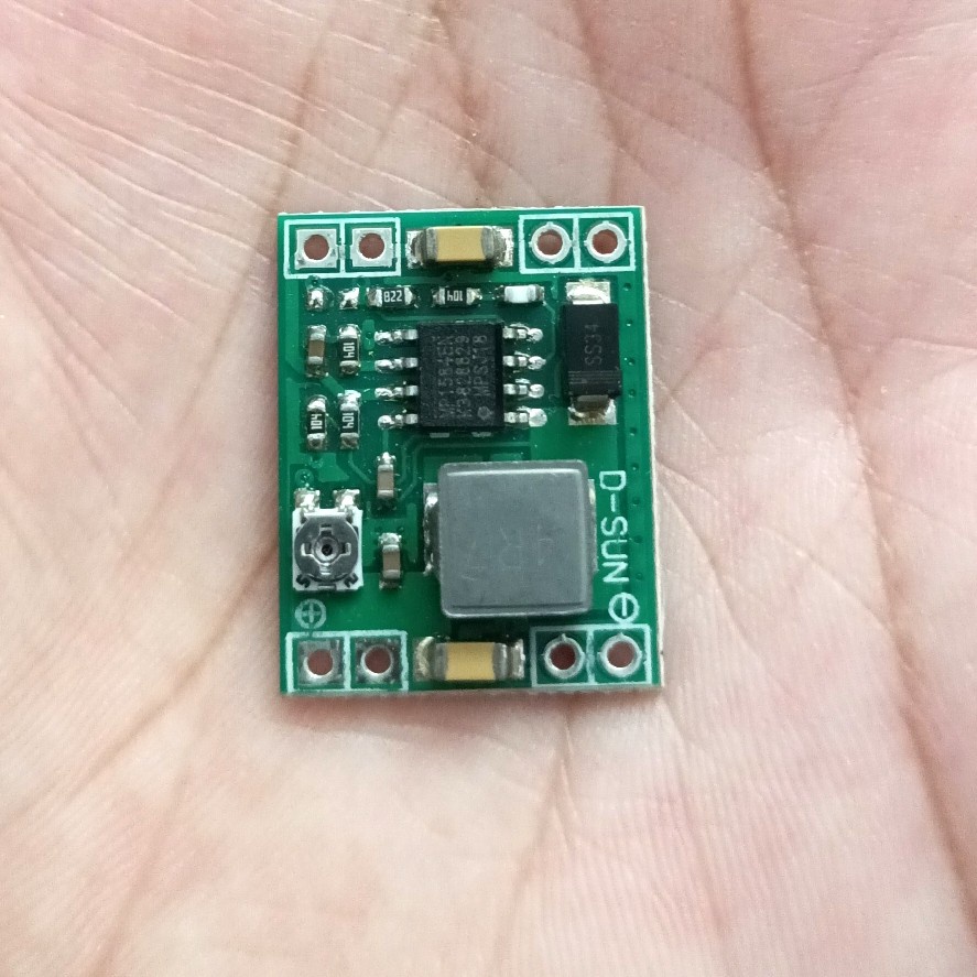 Jual step down 3A step down mini 28V to 5v 12v buck converter ...