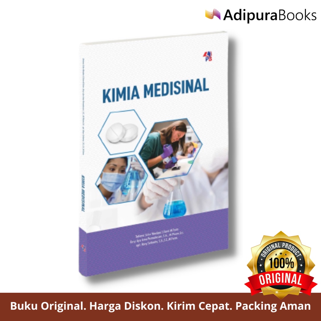 Jual Adipurabooks - Farmasi Jilid 5 : Kimia Medisinal / Analisis ...