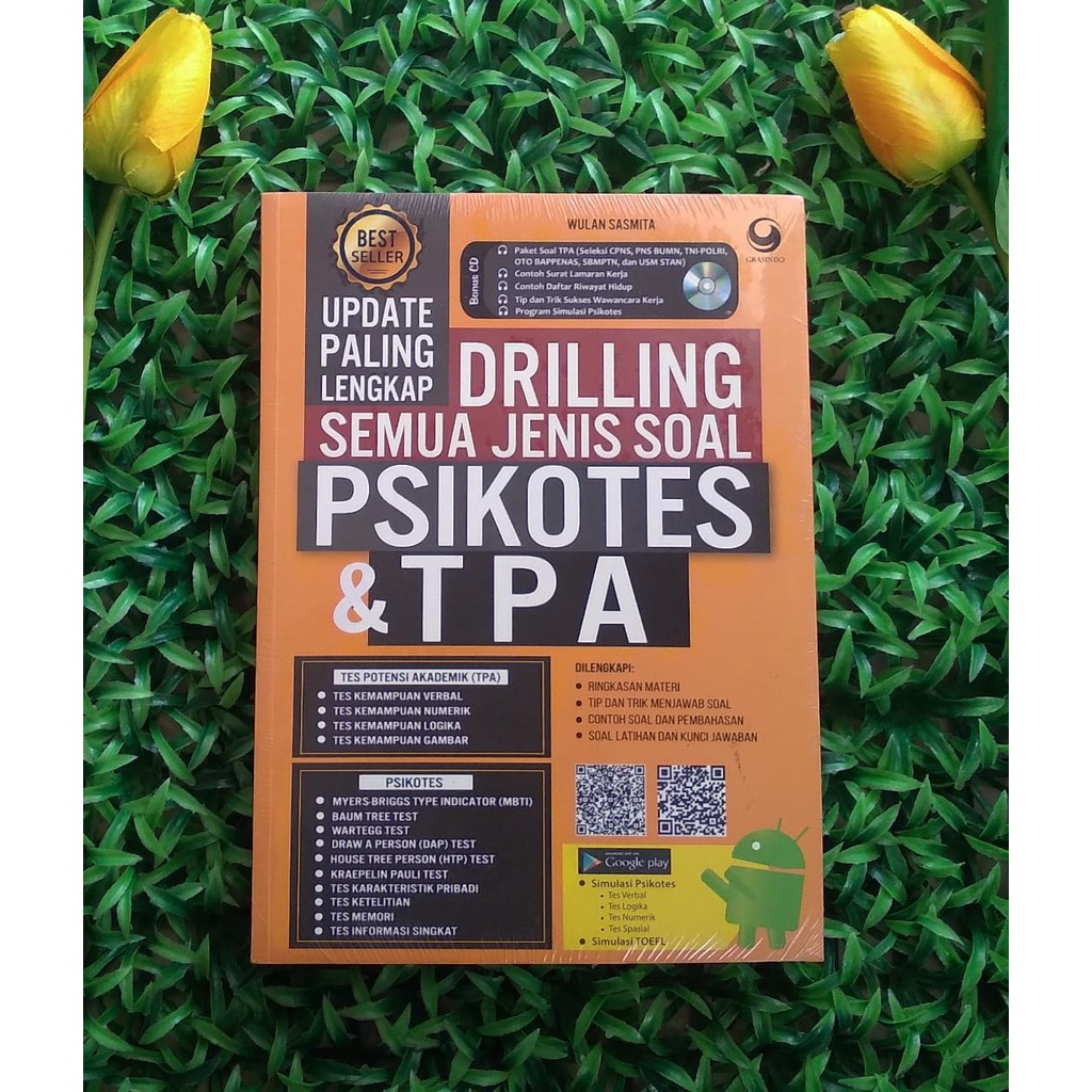 Jual Buku Drilling Semua Jenis Soal Psikotes & TPA - Wulan Sasmita ...