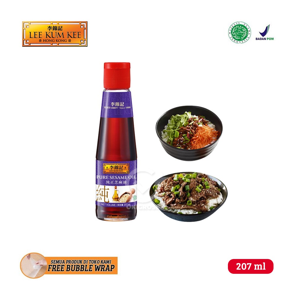 Jual Minyak Wijen Lee Kum Kee / Pure Sesame Oil HALAL (207 ml) Shopee