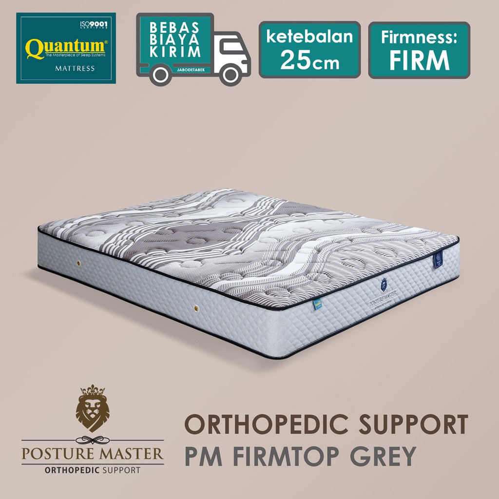 Jual Quantum Orthopedic Posture Master Firmtop (Hanya Kasur) | Shopee ...