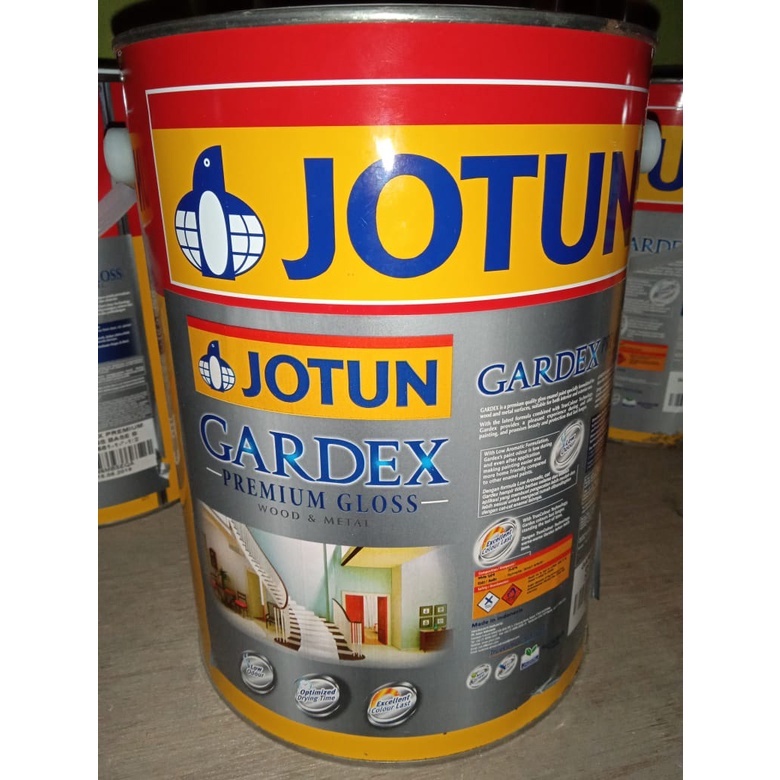 Jual Cat Kayu Dan Besi Gardex Premium Gloss Jotun 5l Shopee Indonesia 1505