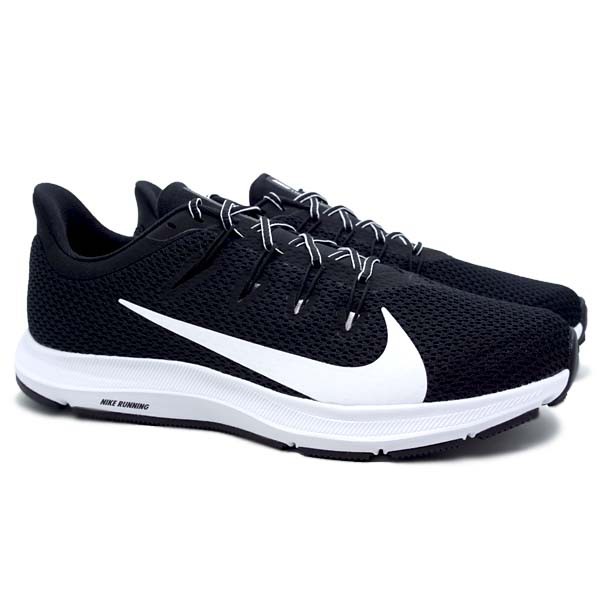 Sepatu Running Nike Quest 2 Black White