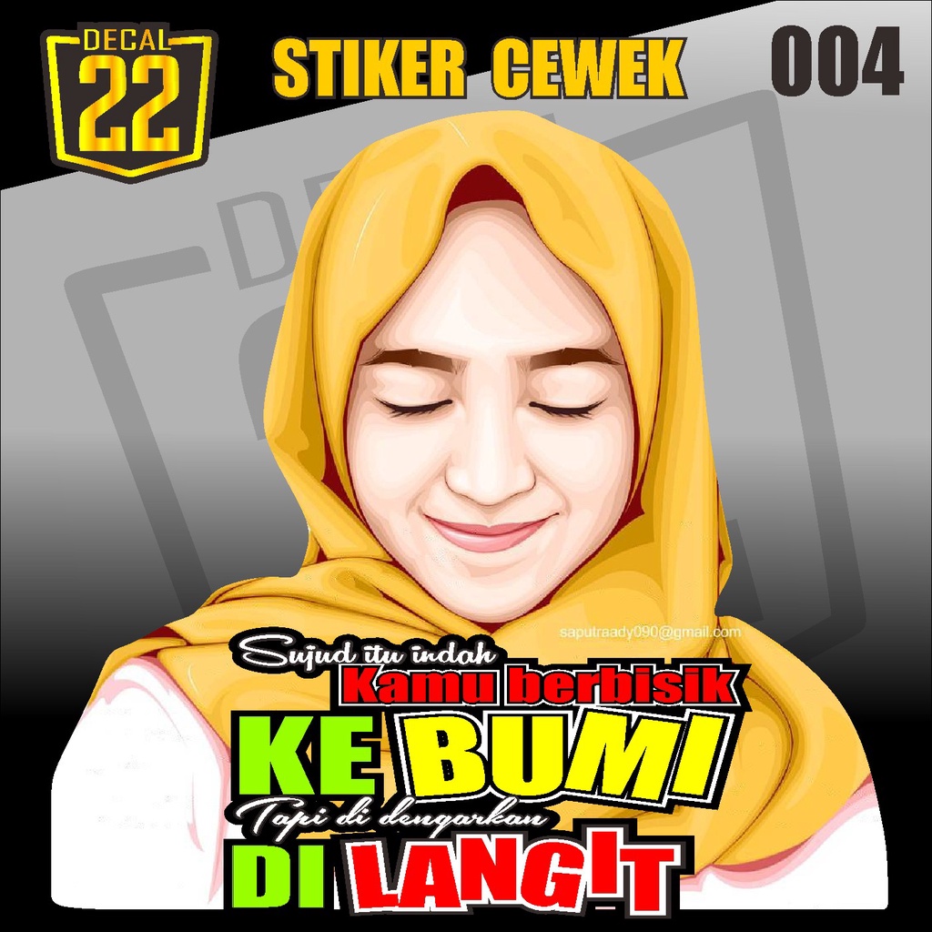 Jual Stiker Cewek Stiker Mobil Stiker Variasi Stiker Motor Stiker Kata