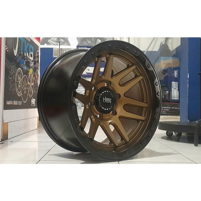 Jual Cicilan Velg Hsr Mc-803 R17 Lebar 9 Rata Pcd 6X139,7 Bronze R17 ...