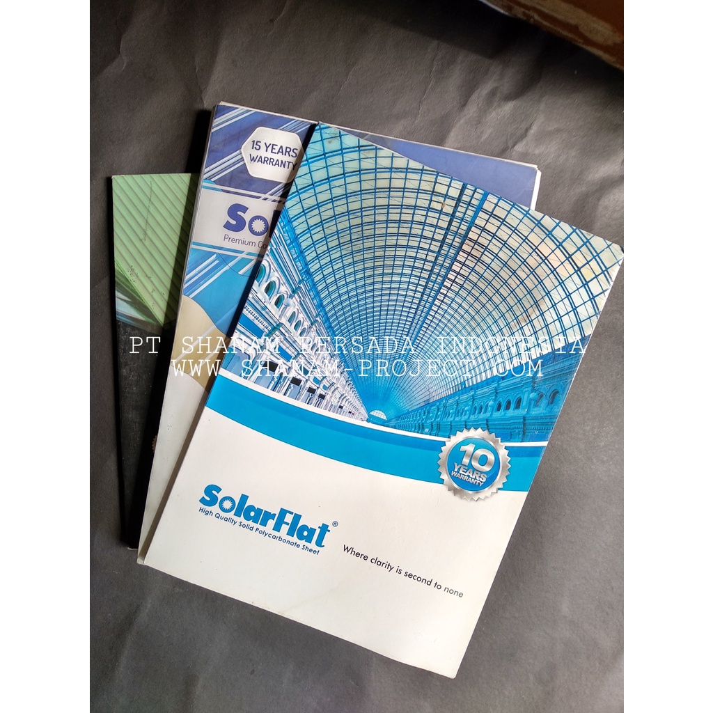 Jual Solarflat/Solartuff Solid 1.2 mm (Plain/Embossed) Bandung dan ...