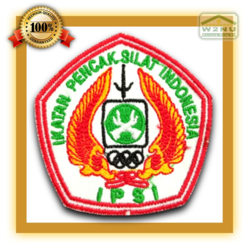 Jual Bedge Bet Emblem Atribut Logo Bordir Ipsi Ikatan Pencak Silat