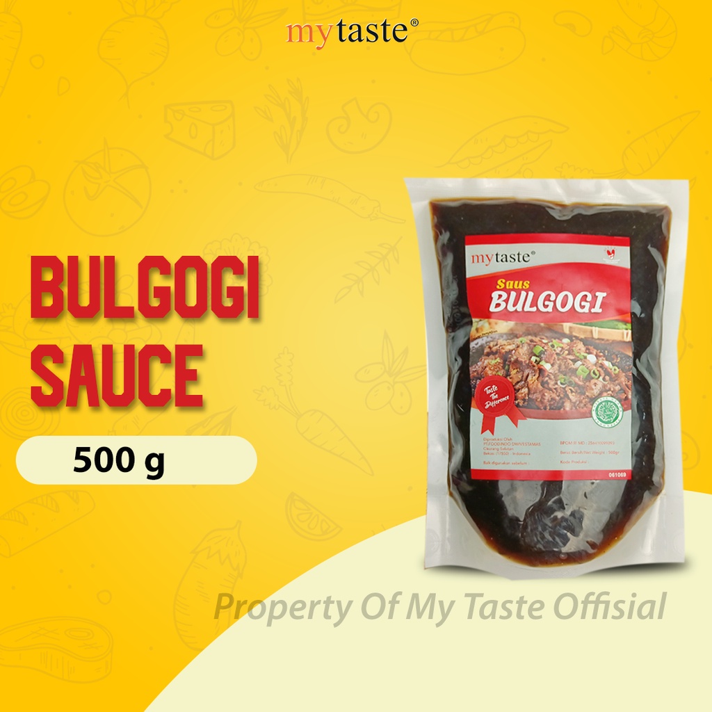 Jual My Taste Bulgogi Sauce 500gr Saus Bulgogi Halal Bumbu Bulgogi