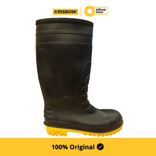 Jual Krisbow Ukuran M/L/XL Sepatu Pengaman Boot Dengan Sol Tengah Baja ...