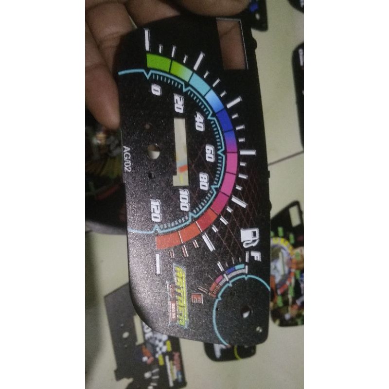 Jual papan Speedo meter Astrea grand custom Shopee Indonesia