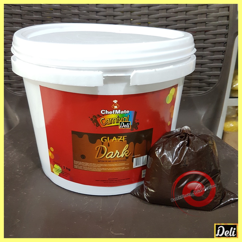Jual Chefmate Carnival Glaze Dark Chocolate Selai Coklat Repack (250gr ...