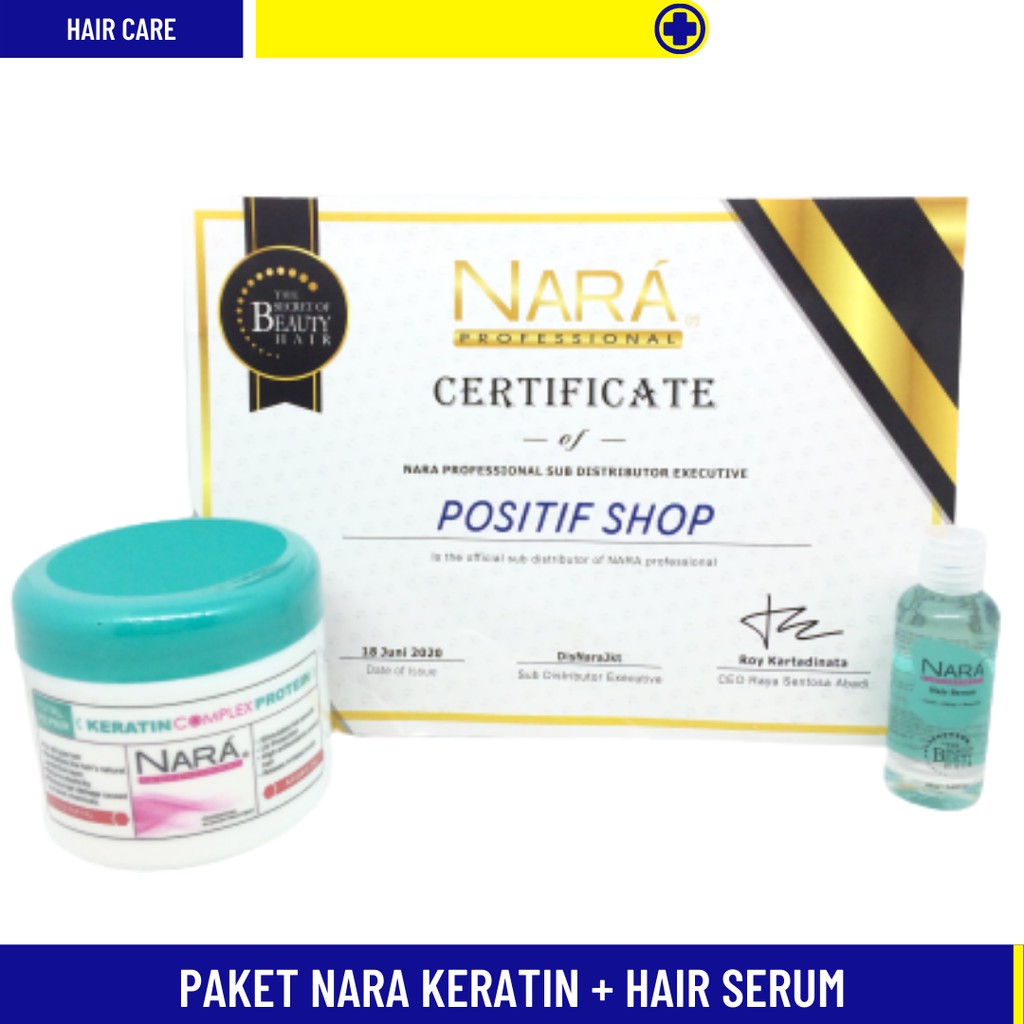 Jual Nara Keratin Mask And Hair Serum 100 Original Shopee Indonesia 