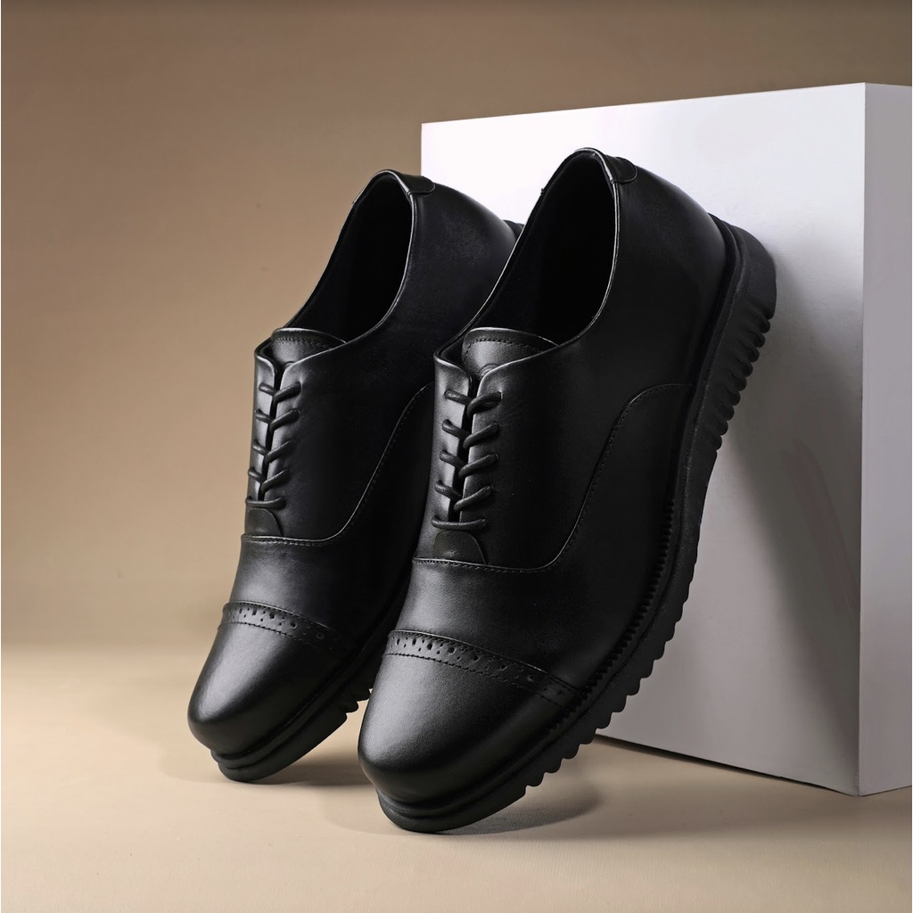 Jual Einsten Black Kulit Asli Mnm X Kenzio Sepatu Pantofel Pria