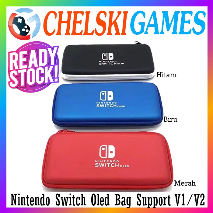 Jual Pouch Nintendo Switch Oled V1/ V2 Storage Case Airfoam Tas ...