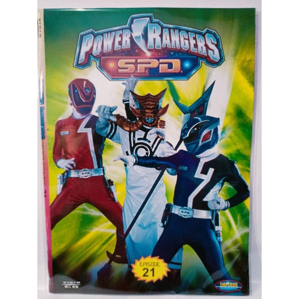 Jual VCD original power rangers SPD eps 17-25 | Shopee Indonesia