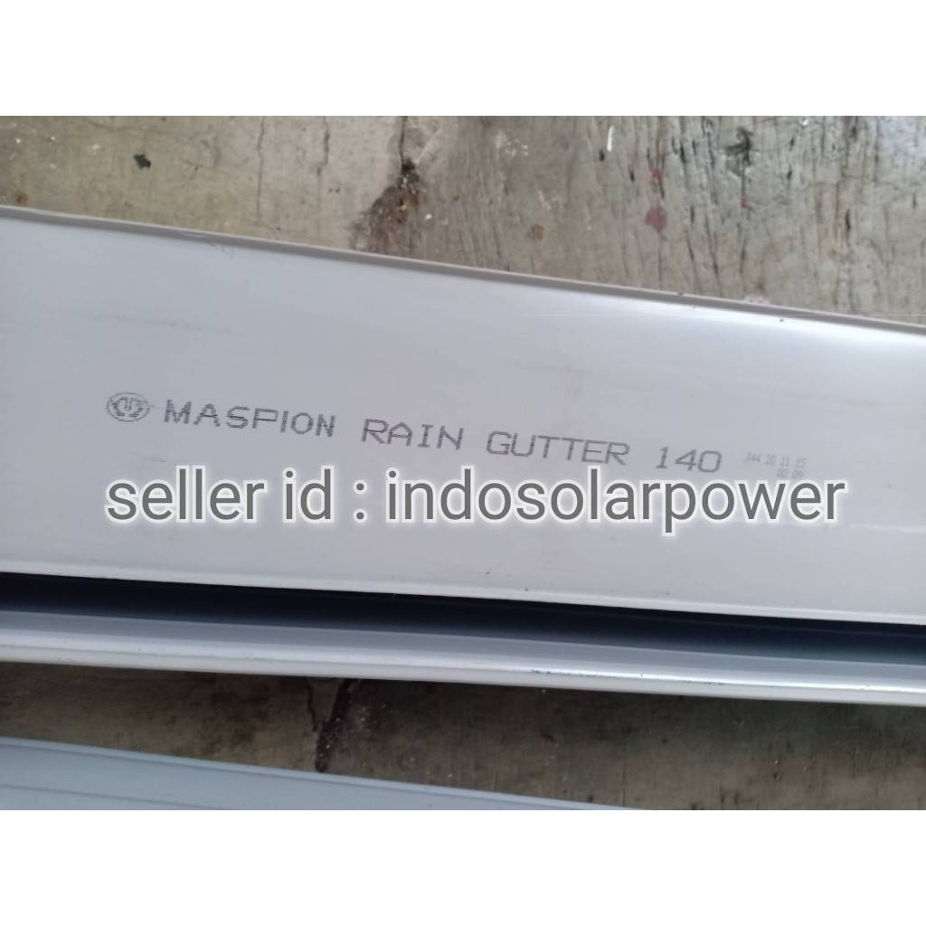 Jual Talang air hujan harga per meter PVC kotak SG-140 RG-140 4