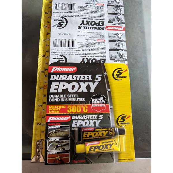 Jual Lem durasteel pioner 15gr lem knalpot lem radiator lem tahan panas ...