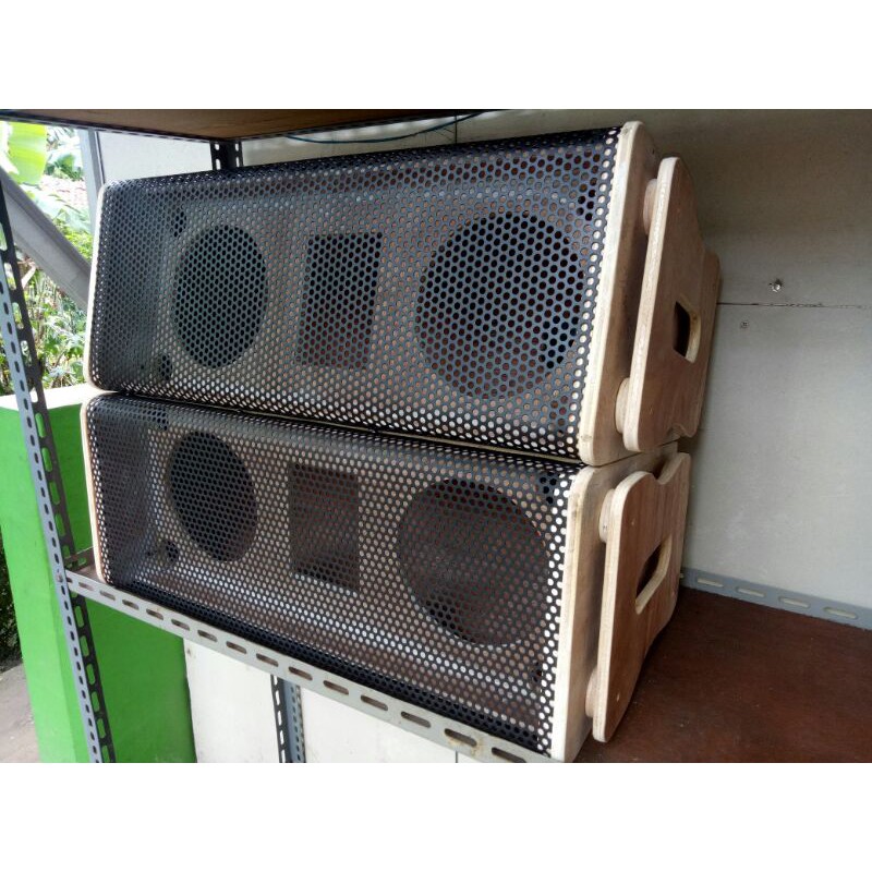 Box line array 10 best sale inch double