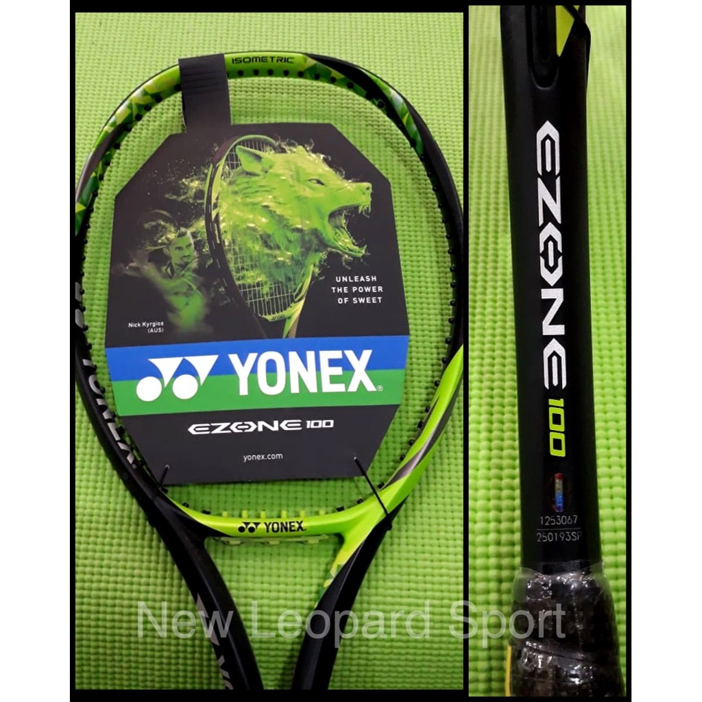 Jual Raket Tenis yonex New ezone 100 ( g2 ) Lime Green ori Jual Raket Tenis yonex New ezone 100 ( g2 ) Lime Green ori