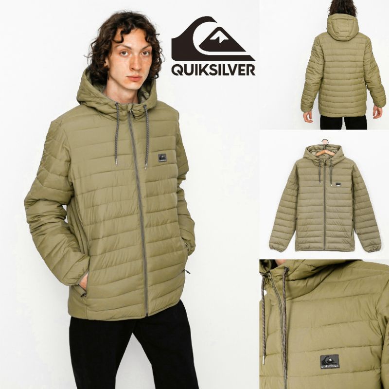 Jual Jaket Quiksilver Hoodie Puffer Outdoor Camping Gunung Winter Original Shopee Indonesia