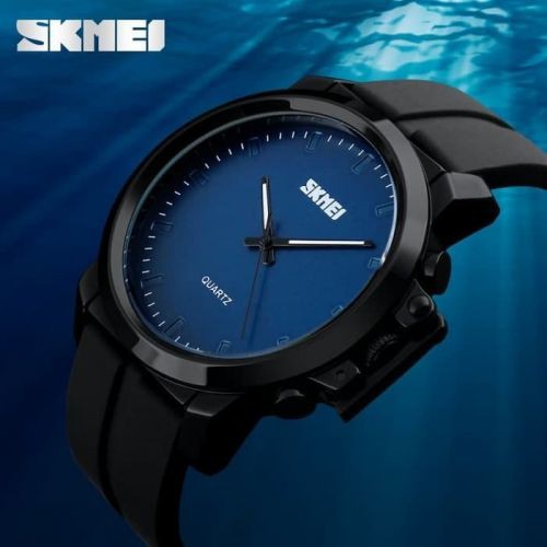Jam Tangan Pria Analog SKMEI 1208 Silikon Water Resist Original