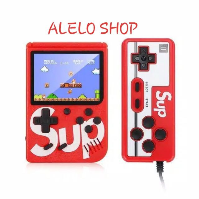SUP game boy player retro mini 400 in game box pad console gameboy  mainan anak jadul mario bros