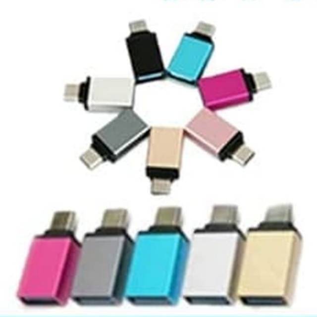 Jual Konektor usb type C to USB normal converter adapter adaptor ...