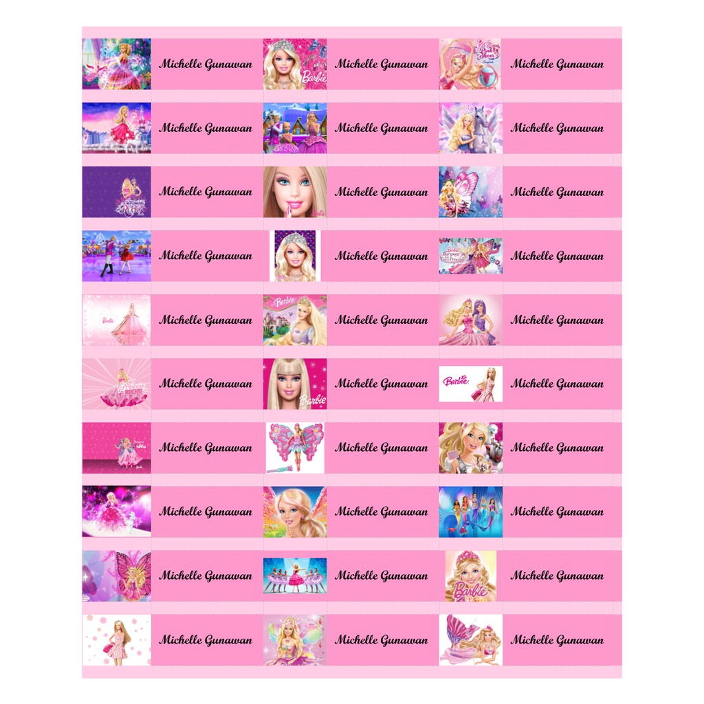 Nama nama film barbie sale