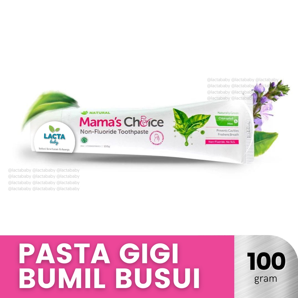 Jual Mama's Choice Toothpaste (Pasta gigi halal tanpa fluoride khusus ...