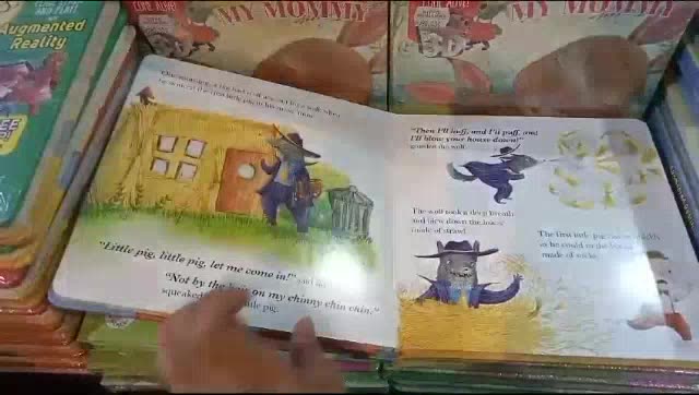 Jual BOARDBOOK Buku BBW Buku Cerita Anak The Three Little Pigs ...
