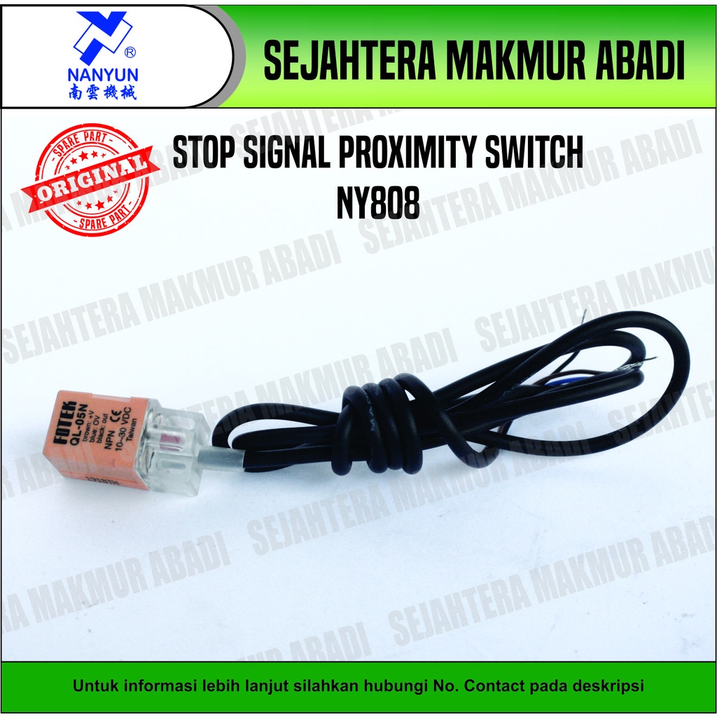 Jual Sensor / Stop Signal Proximity Switch Date Coding NY - 808 A ...