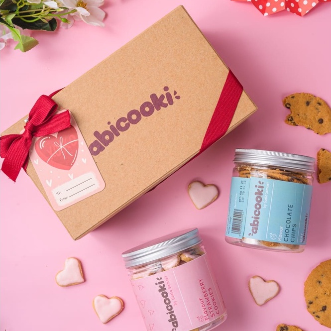 Jual Hampers Cookies ABICOOKI gift hamper snack kue kering coklat