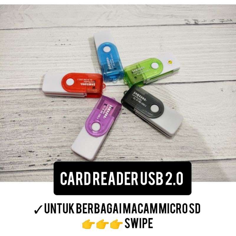 Jual card reader usb 2.0 pembaca kartu memori | Shopee Indonesia