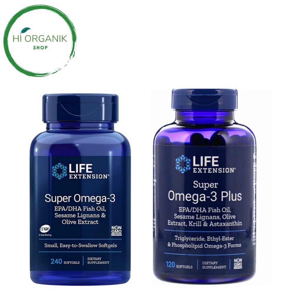 Jual Life Extension Super Omega 3 EPA/DHA Omega Foundations 240 Softgel